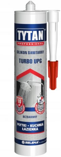 Silicone sanitario Tytan Professional, incolore, 280 ml