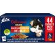  FELIX bustine per gatti 44pz x 85g 4 carni