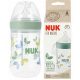  Bottiglia Nuk Nature Sense 741757 bianco 260ml 6-18m