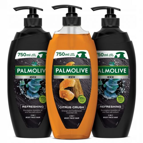  PALMOLIVE MEN gel doccia da uomo 3x750 ml