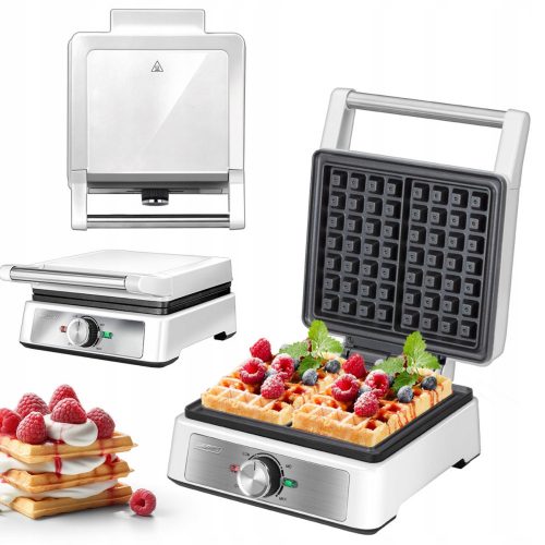  Macchina per waffle MPM MGO-41 1600 W argento/grigio