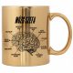 E-MUG GLORY GOLD MUG Regalo in ceramica 300 ml