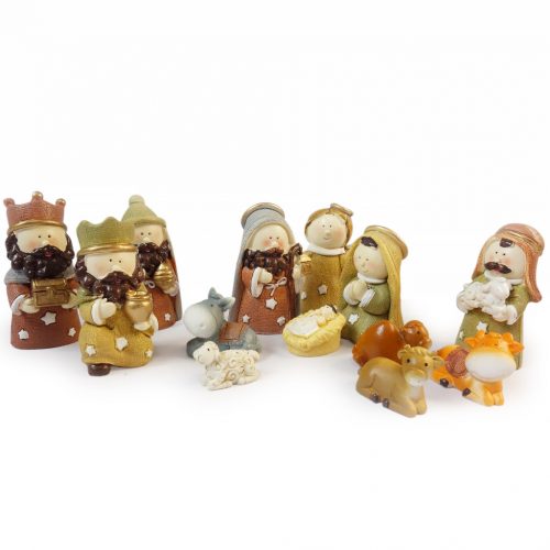  CREATURA DI NATALE - SET DI 13 FIGURINE