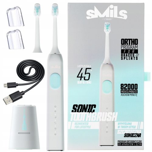  SMILS by VITAMMY Spazzolino elettrico Sonic Toothbrush 5901793643793