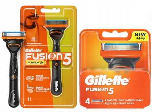  Gillette Fusion 5 Power 4 pezzi Originale