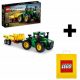  LEGO Technic Trattore John Deere 9620R 4WD 42136 + Borsa regalo in carta LEGO Misura media M 41x34x12 cm