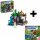  LEGO Minecraft 21189 Dungeon dello scheletro + LEGO Minecraft 21177 L'imboscata del Creeper