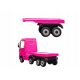  Semirimorchio per bambini Mercedes Actros a batteria - Rosa