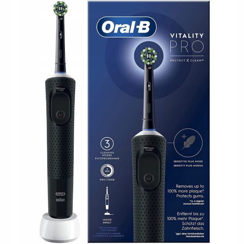  Spazzolino elettrico Oral-B Vitality Pro, nero