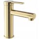 Rubinetto lavabo freestanding Rea Pixel, oro