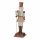  Soldato di Natale bianco Statuina 31 cm HOLY TIME VILLA ITALIA