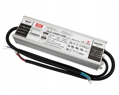 HLG-240H-24B Alimentatore LED 240W 24V 10A