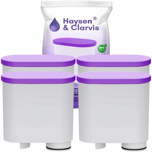  Haysen & Clarvis CoffeeFiltro acqua Pure per macchine da caffè Philips/Saeco, 4 pz.