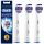  3x PUNTE PER SPAZZOLA SBIANCANTE ORIGINALE ORAL-B 3D WHITE