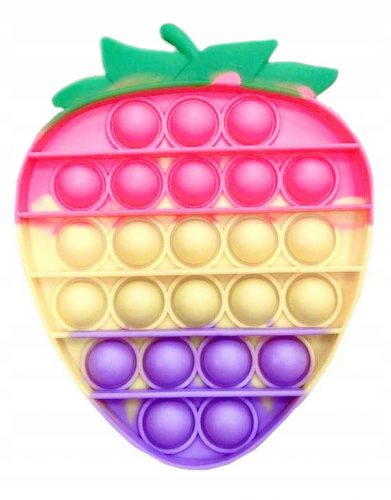  GIOCATTOLO ANTISTRESS POP IT gioco popit FRAGOLA