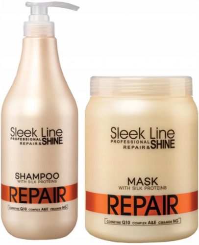  Stapiz SET XXL Maschera shampoo riparatrice Sleek Line