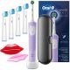  Set spazzolino elettrico Oral-B Vitality Pro D103 scatola viola