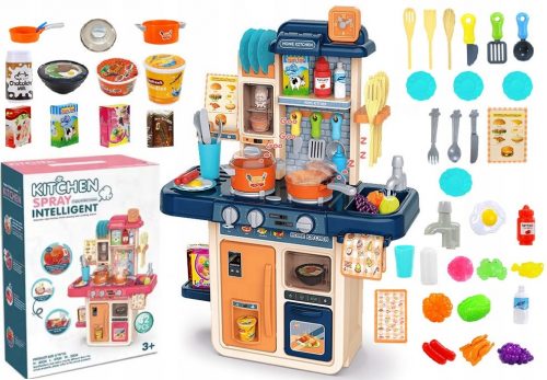  CUCINA PER BAMBINI NASTRO ACQUA INTERATTIVO BRUCIATORI VAPORE ACCESSORI LUCE