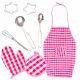  SET CHEF GREMBIULE ACCESSORI CUCINA BAMBINI