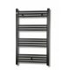  Termoarredo a scala da bagno BASIC 60x100 cm Nero