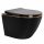 Vaso sospeso Rea Carlo Flat Black Gold Edge