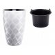 Vaso da giardino - Vaso da fiori Form-Plastic 48 cm x 30 x 48 cm diametro 30 cm in plastica bianca