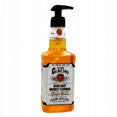 Sapone liquido al whisky, regalo per il ragazzo