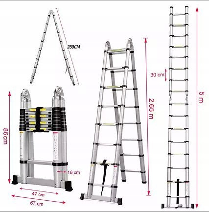 KONTRAKT 4348 scala 6 m alluminio