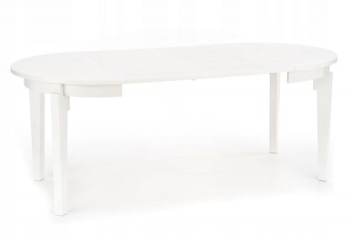  Tavolo rotondo allungabile Halmar 100 x 100 x 77 cm bianco