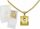  Monaliza Diamond Full Catena in Oro da Donna con Medaglione pr 585