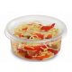 Contenitori tondi per zuppa + coperchio PP 350ml 50pz