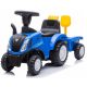  GUIDA SU TRATTORE A SPINTA CON RIMORCHIO TRATTORE NEW HOLLAND LIGHT SOUND