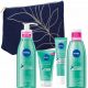  NIVEA Derma Clear Set per la pulizia del viso + dischetti cosmetici