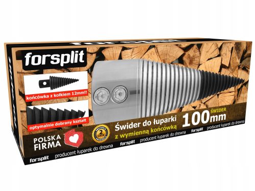 Trivella per legno Forsplit S100K2 100 mm