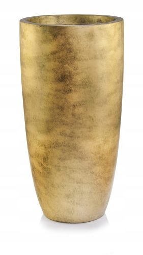 Vaso da giardino - Vaso da fiori Polnix 62 cm x 32 x 62 cm diametro 32 cm ceramica tonalità giallo e oro