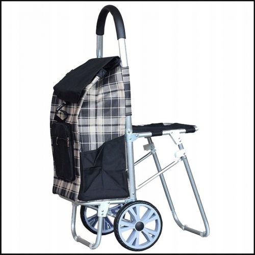 Carrello spesa Homedome_pl, poliestere multicolore