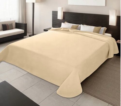 Coperta acrilica Belpla 160 cm x 220 cm beige, crema