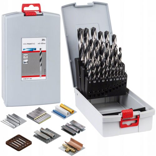  Bosch 2608577352 set punte per metallo 25 pz