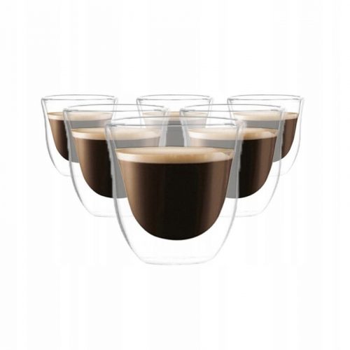 Bicchieri da caffè e tè Ecarla 70 ml 6 pz.