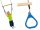 Parco giochi da giardino - Altalena trapezio ginnica per bambini JF blu