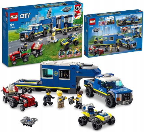  LEGO City 60315 Centro di comando mobile della polizia