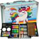  Set artistico Unicorno Set pittura unicorno in valigia 147 pz.