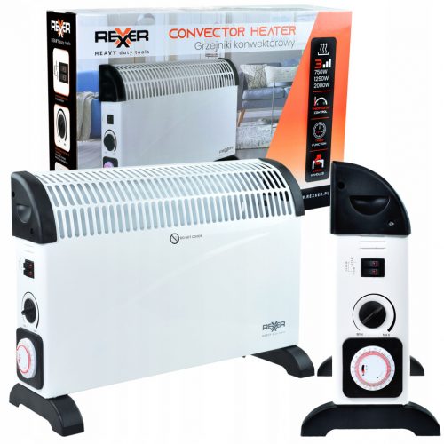  Termoconvettore bianco Rexxer da 2000 W