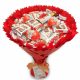 Un dolce bouquet regalo con caramelle Kinder