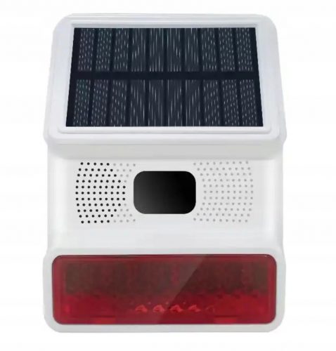 SIRENA SOLARE ALLARME SENSORE PIR 100DB TUYA SMART WiFi