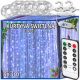  BARRIERA 300 LED FREDDA 3x3m USB GHIRLANDA ALBERO DI NATALE REMOTO