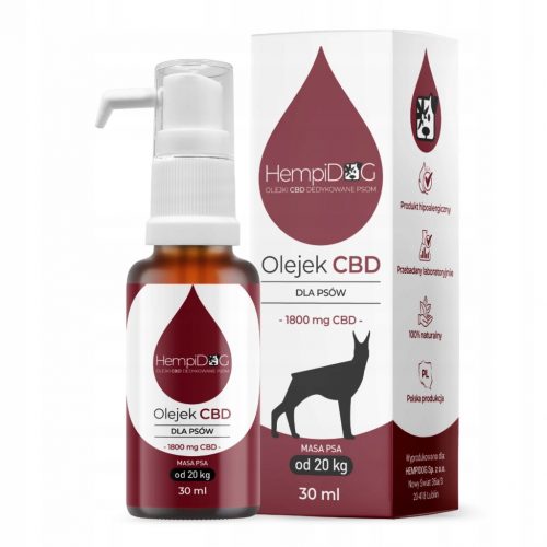  Olio CBD per cani di taglia grande oltre i 20 kg