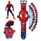  OROLOGIO DIGITALE PROIETTORE PROIETTORE MANUALE SPIDERMAN SPIDER MAN SUPEREROE