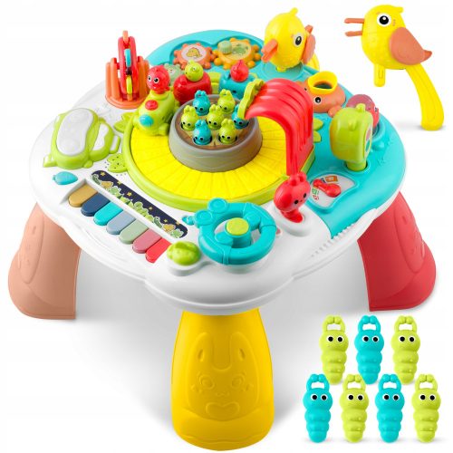  TAVOLO EDUCATIVO INTERATTIVO 5in1 MUSICA DA TAVOLO PIANOFORTE PER BAMBINI