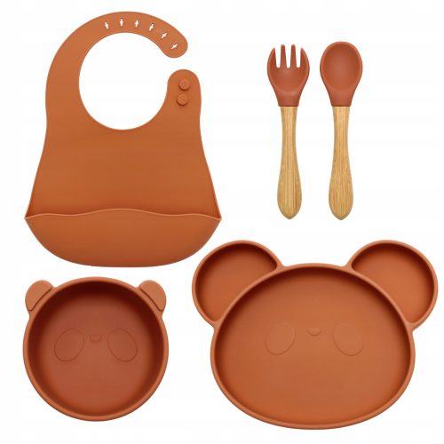  5 set di piatti in silicone Gigi Kids